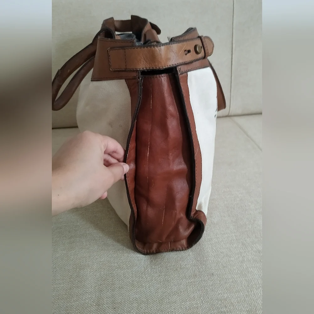 Fossil Tote Long live Vintage weekender Tote - Picture 14 of 17